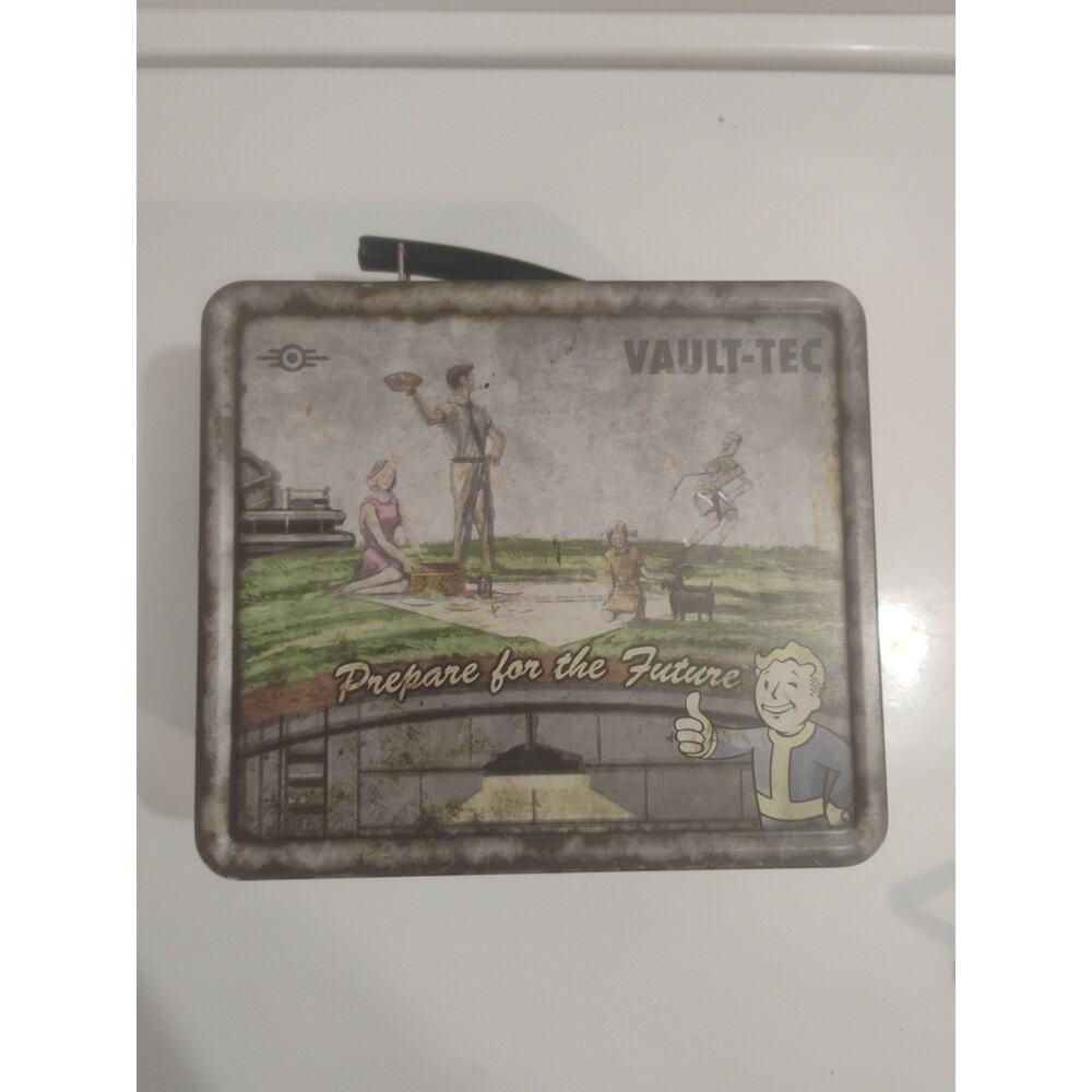 Fallout 3 Lunchbox - Collector's Edition 2008 - Metal Vault Boy / Tec - Picture 2 of 7